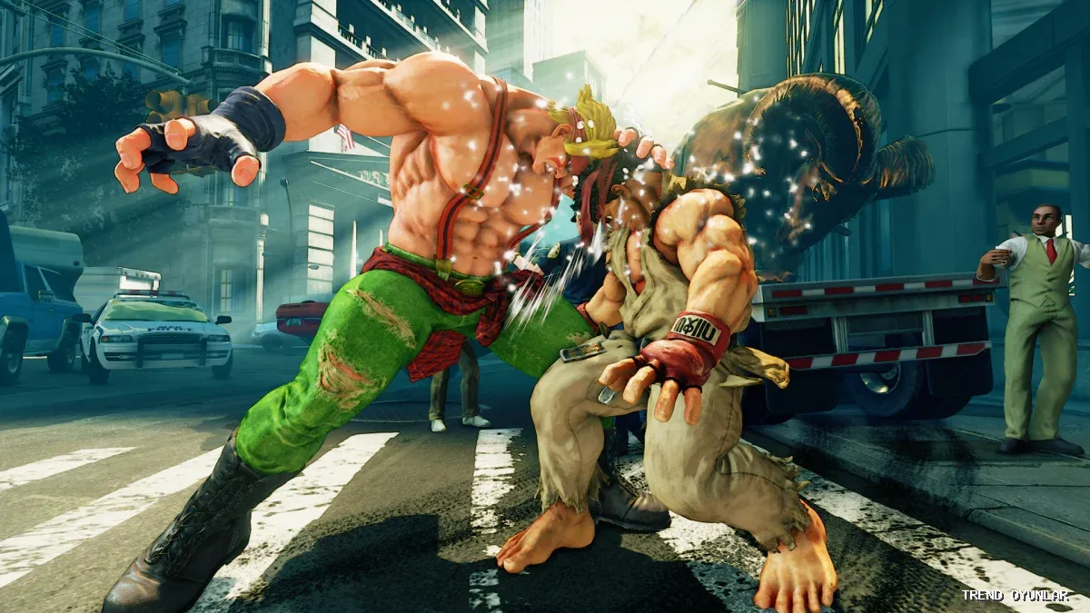 Street Fighter V ekran görüntüsü 4 - Yarış oyunu