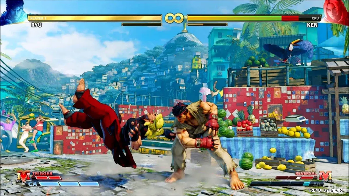 Street Fighter V ekran görüntüsü 8 - Yarış oyunu