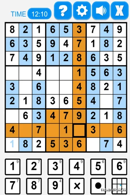 Sudoku.com ekran görüntüsü 4 - Zeka oyunu