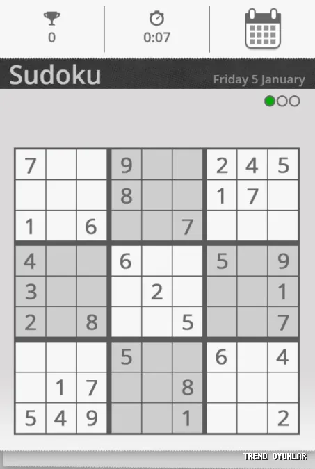 Sudoku.com ekran görüntüsü 5 - Zeka oyunu