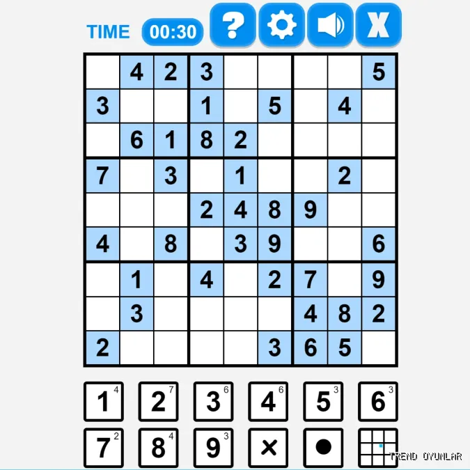 Sudoku.com ekran görüntüsü 6 - Zeka oyunu