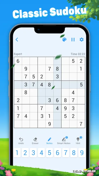 Sudoku.com ekran görüntüsü 7 - Zeka oyunu