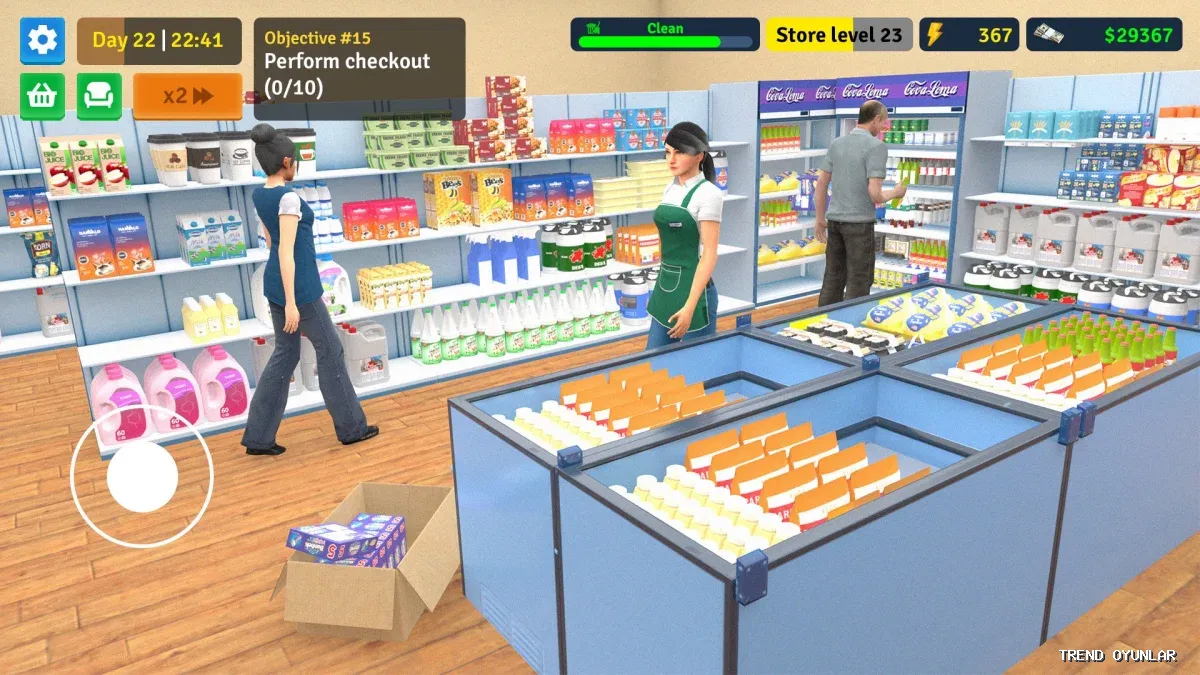 Supermarket Simulator ekran görüntüsü 3 - Strateji oyunu