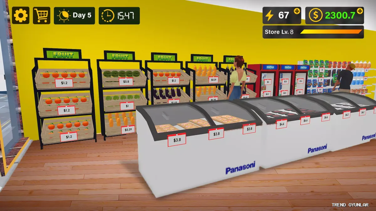 Supermarket Simulator ekran görüntüsü 6 - Strateji oyunu