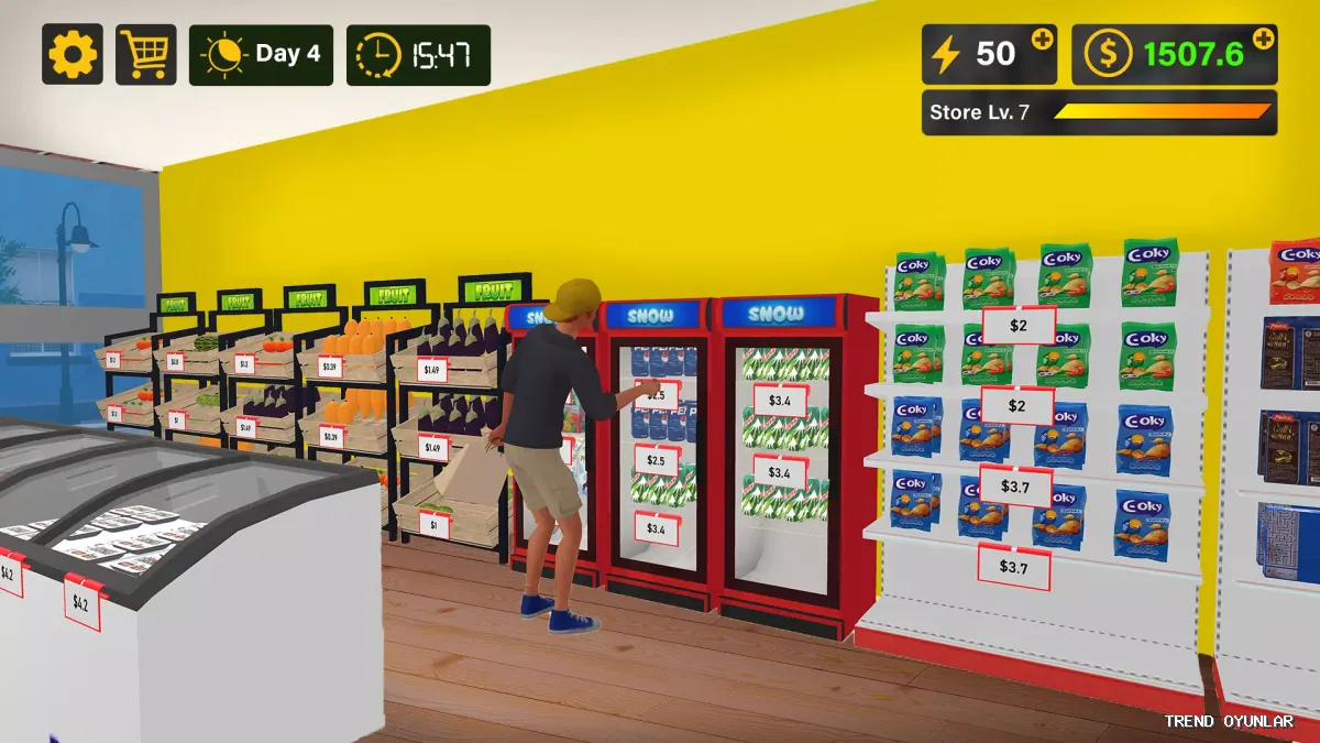 Supermarket Simulator ekran görüntüsü 8 - Strateji oyunu