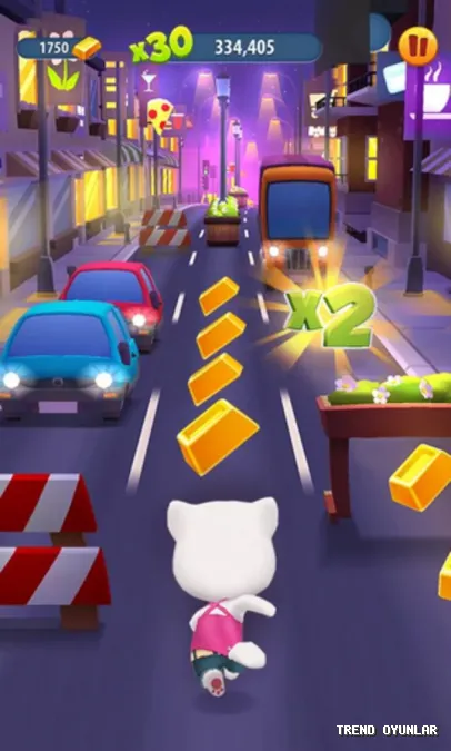 Talking Tom Gold Run ekran görüntüsü 7 - Simülasyon oyunu