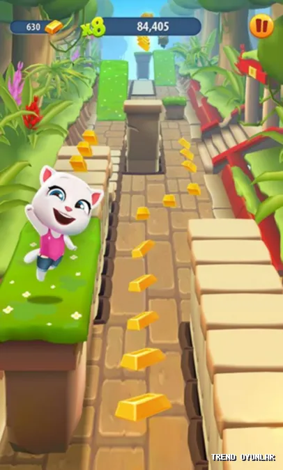 Talking Tom Gold Run ekran görüntüsü 8 - Simülasyon oyunu