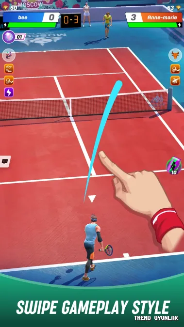 Tennis Clash ekran görüntüsü 6 - Spor oyunu