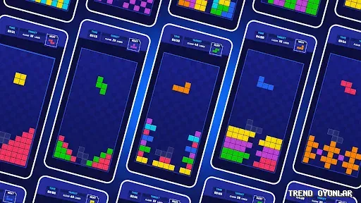 Tetris ekran görüntüsü 6 - Zeka oyunu