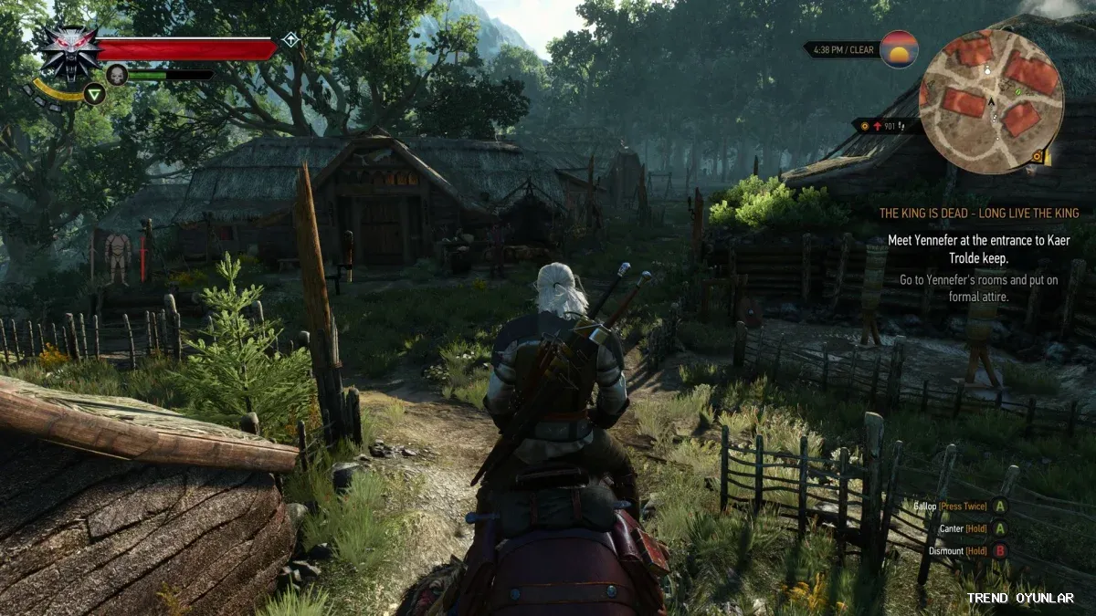 The Witcher 3: Wild Hunt ekran görüntüsü 8 - Simülasyon oyunu