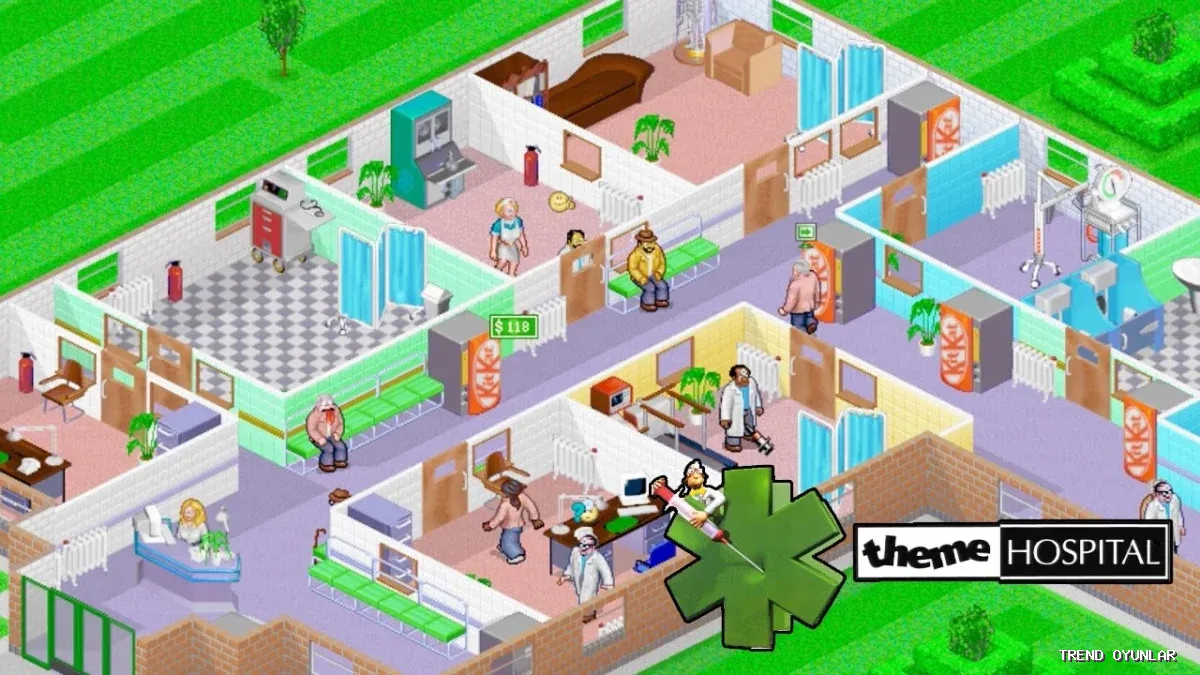 Theme Hospital ekran görüntüsü 6 - Simülasyon oyunu