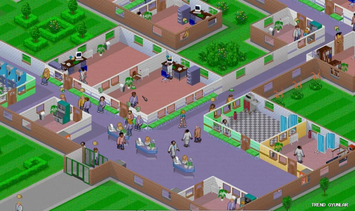 Theme Hospital ekran görüntüsü 8 - Simülasyon oyunu