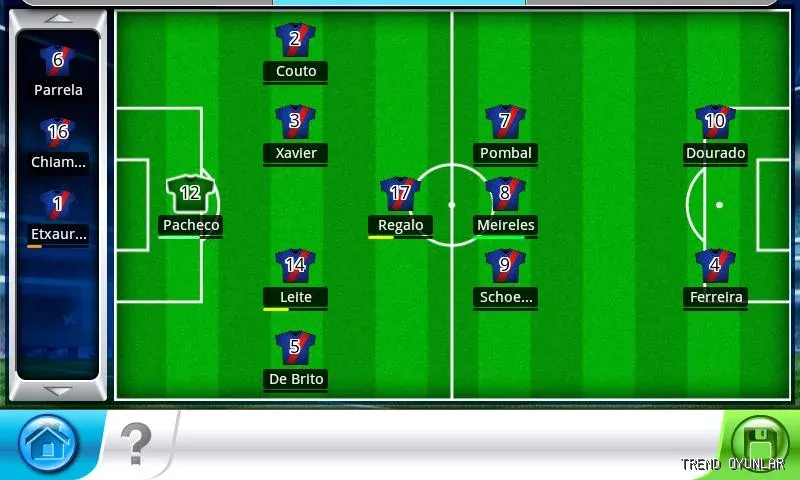 Top Eleven ekran görüntüsü 3 - Spor oyunu