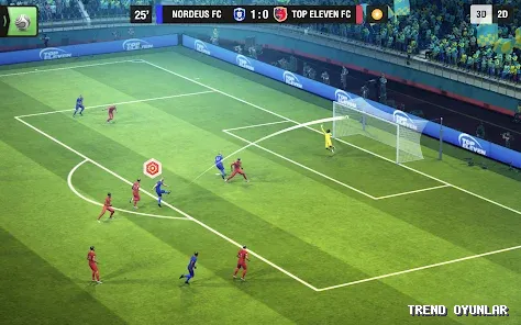 Top Eleven ekran görüntüsü 8 - Spor oyunu