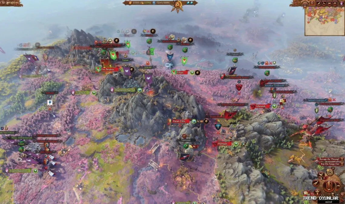 Total War: Warhammer III ekran görüntüsü 4 - Strateji oyunu