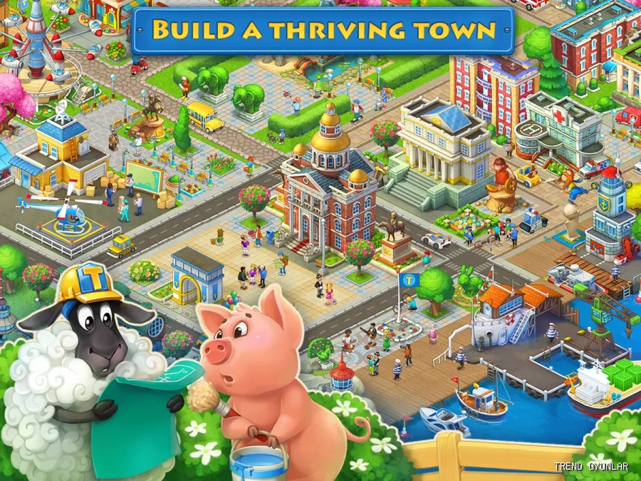 Township ekran görüntüsü 8 - Zeka oyunu