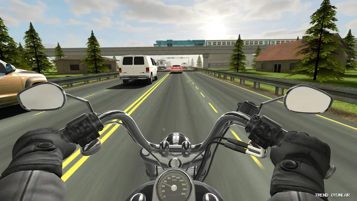 Traffic Rider ekran görüntüsü 2 - Yarış oyunu