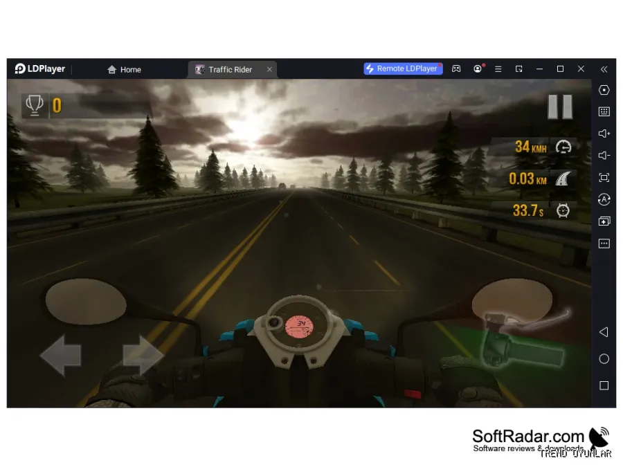 Traffic Rider ekran görüntüsü 8 - Yarış oyunu