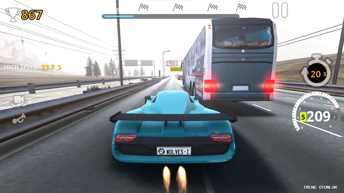 Traffic Tour ekran görüntüsü 2 - Yarış oyunu