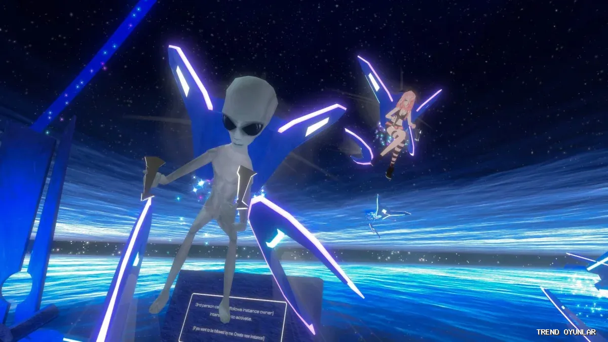 VRChat ekran görüntüsü 4 - Macera oyunu