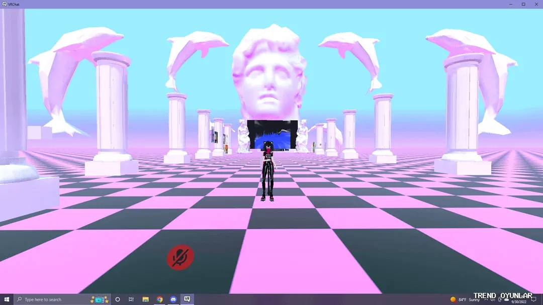 VRChat ekran görüntüsü 7 - Macera oyunu