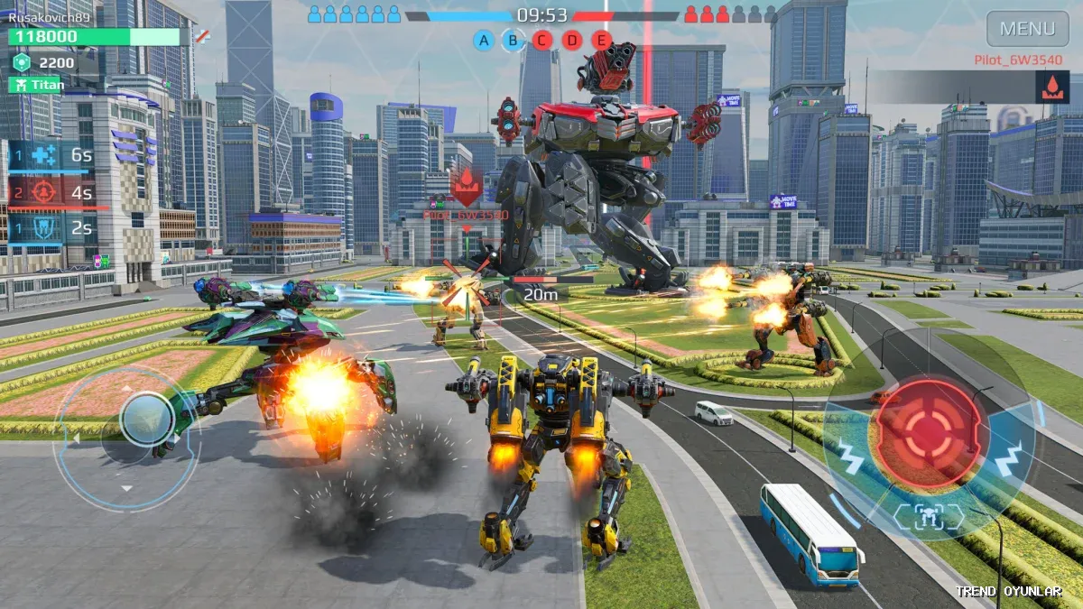 War Robots ekran görüntüsü 3 - Strateji oyunu