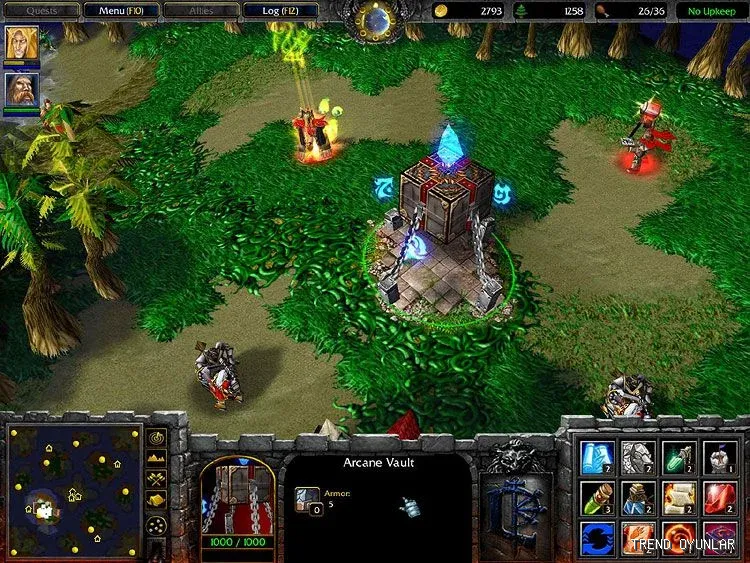 Warcraft III ekran görüntüsü 4 - Strateji oyunu