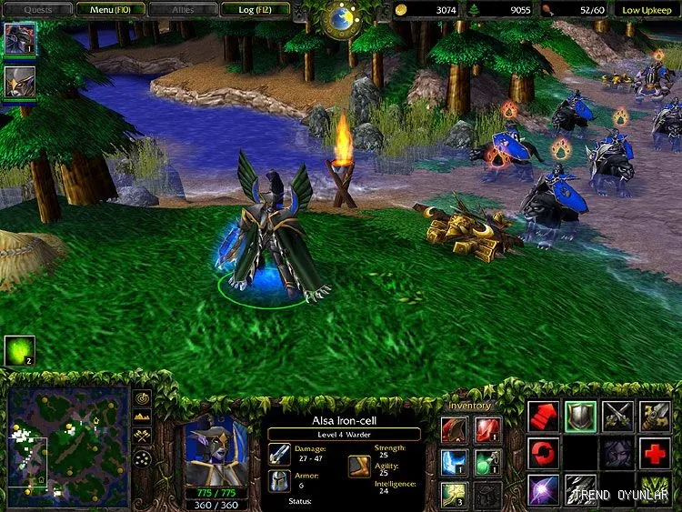 Warcraft III ekran görüntüsü 6 - Strateji oyunu