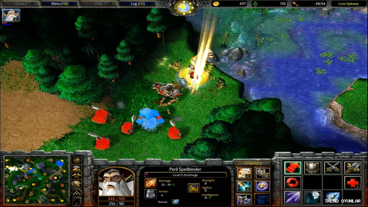 Warcraft III ekran görüntüsü 7 - Strateji oyunu