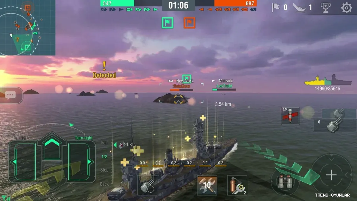Warships Blitz ekran görüntüsü 4 - Strateji oyunu