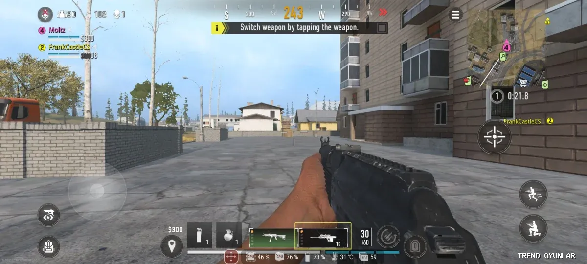 Warzone Mobile ekran görüntüsü 2 - FPS oyunu
