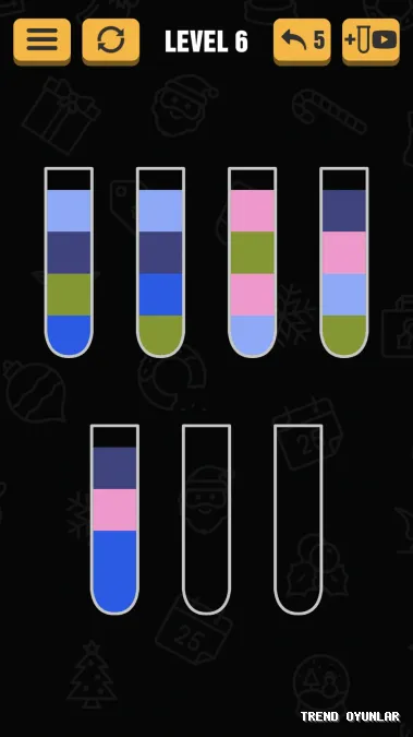 Water Sort Puzzle ekran görüntüsü 3 - Zeka oyunu