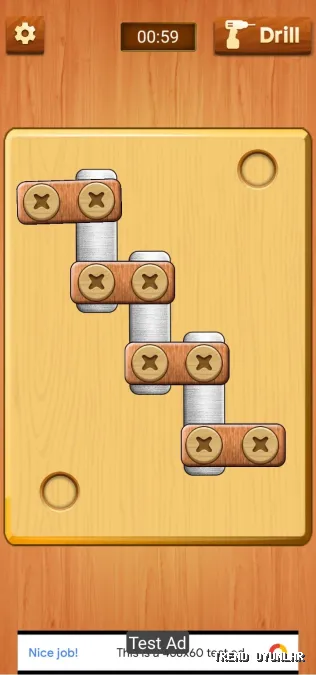 Wood Nuts & Bolts ekran görüntüsü 3 - Zeka oyunu