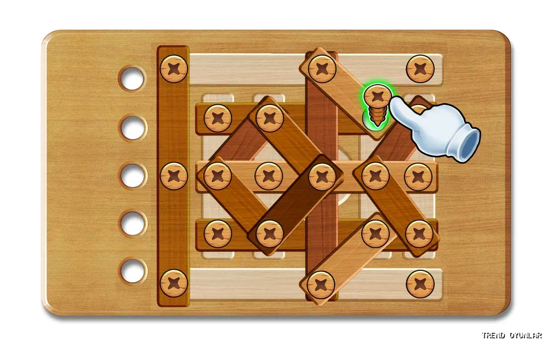 Wood Nuts & Bolts ekran görüntüsü 6 - Zeka oyunu