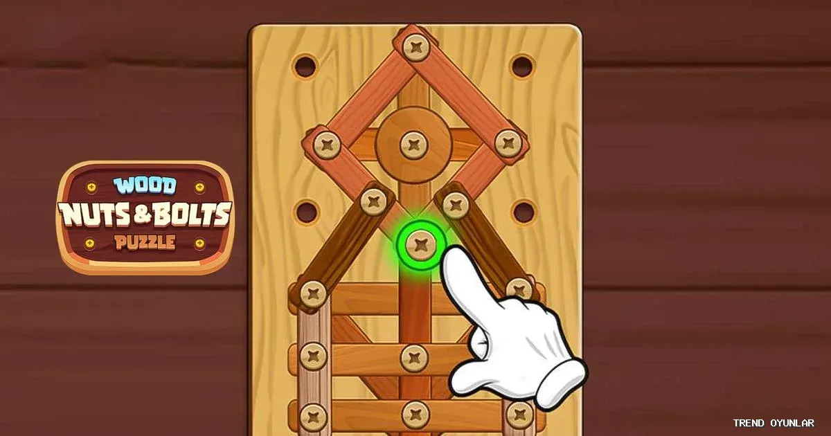 Wood Nuts & Bolts ekran görüntüsü 7 - Zeka oyunu
