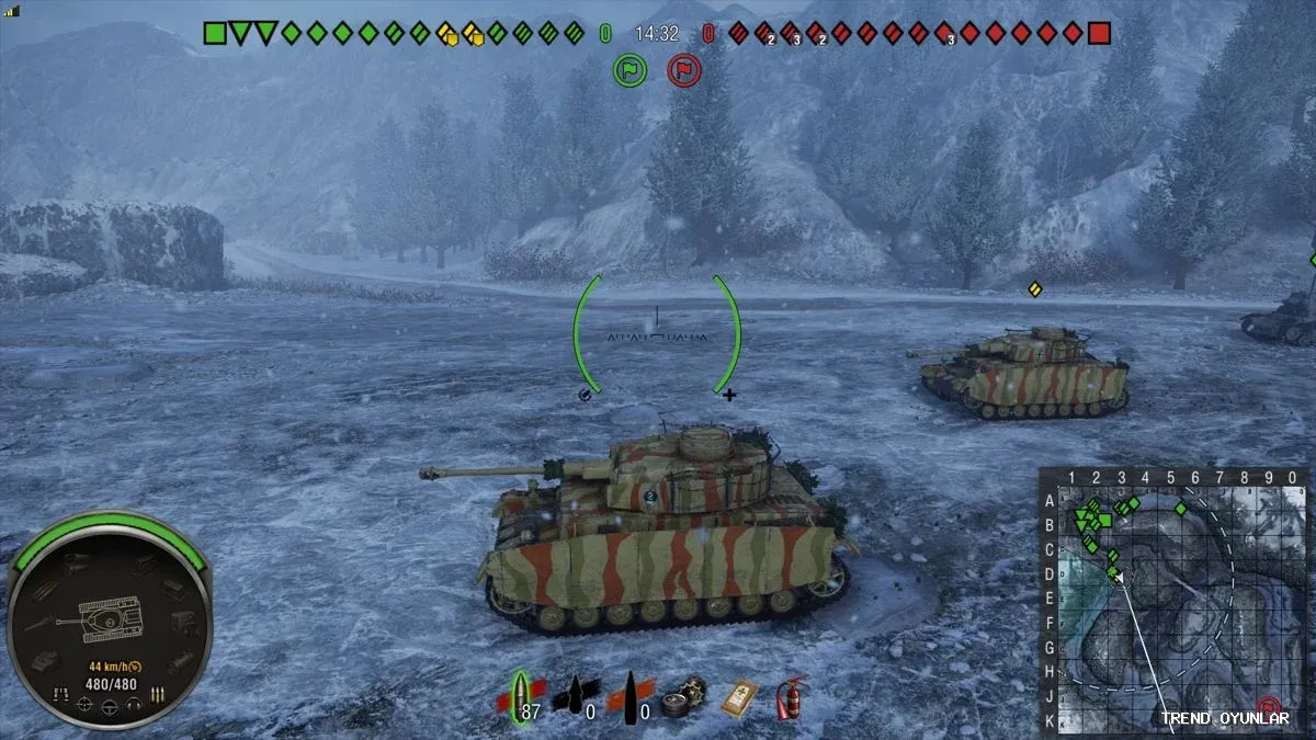 World of Tanks ekran görüntüsü 3 - Strateji oyunu