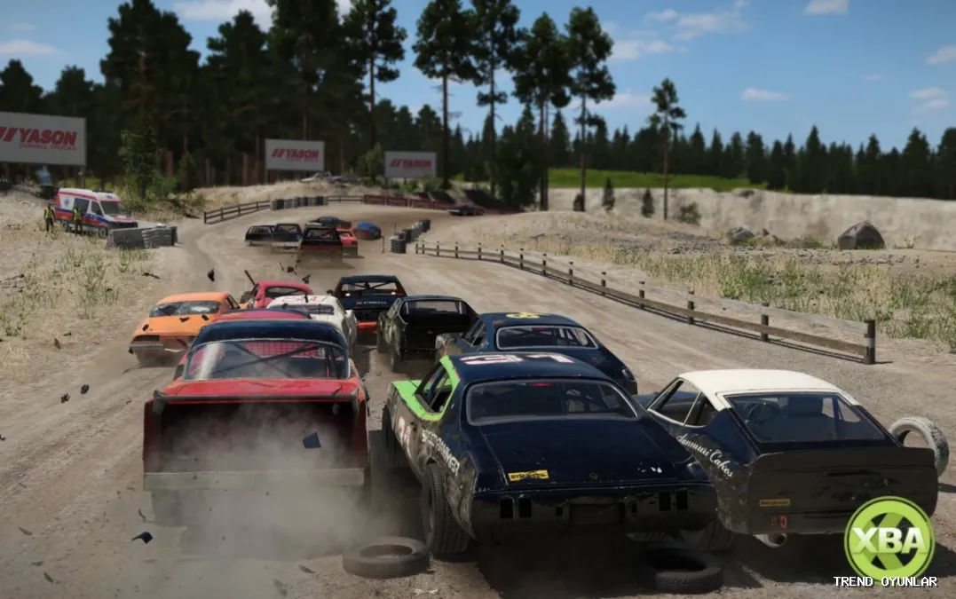Wreckfest ekran görüntüsü 2 - Yarış oyunu